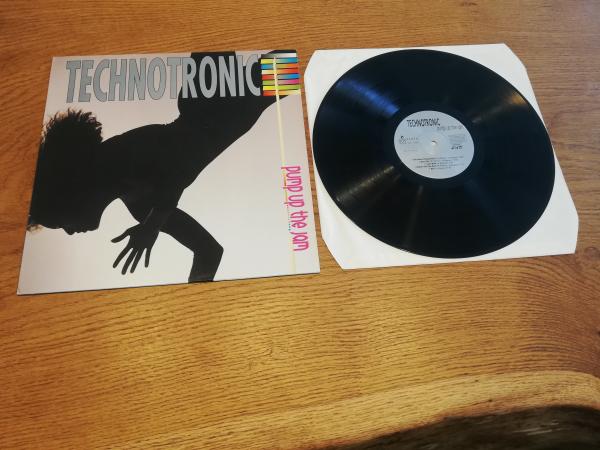 Technotronic Pump up the Jam 1990 BCM Records 33376 Deutsche Pressung NM/VG+